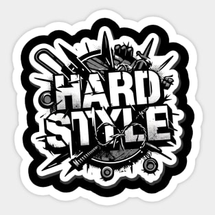 Hardstyle | Hardcore | Festival #A6 Sticker